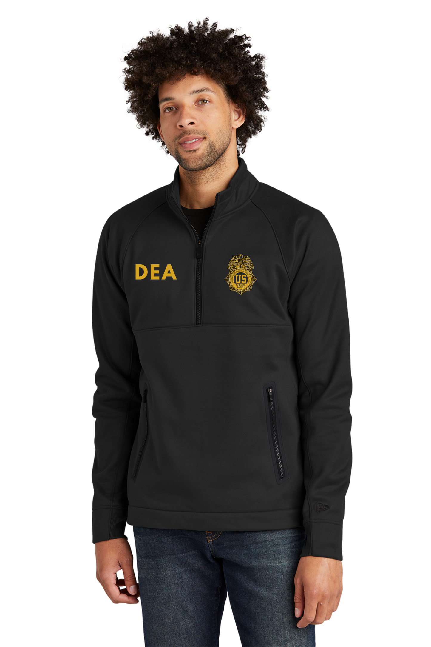 OAKLAND NEW ERA 1/4 ZIP
