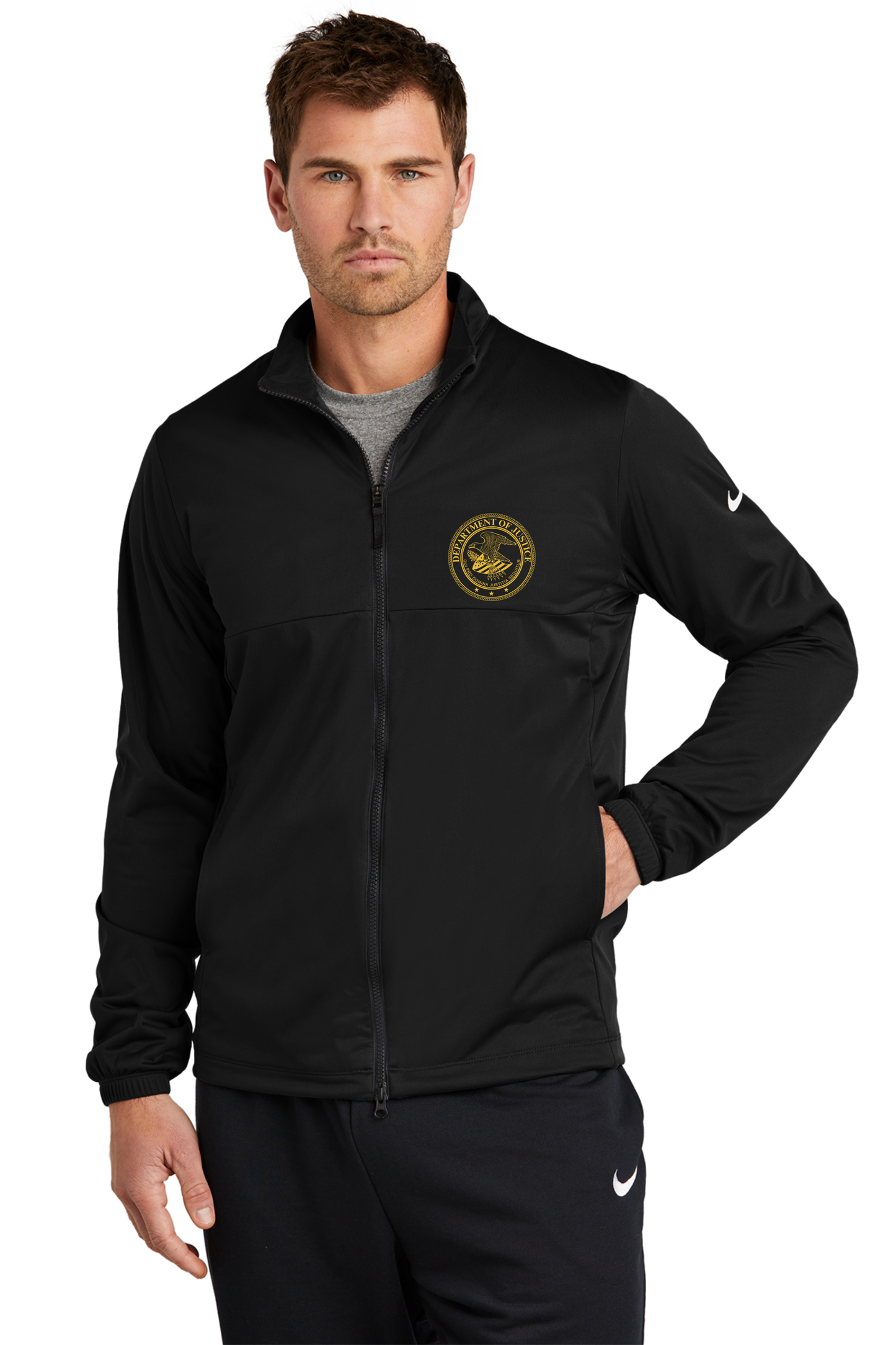 DOJ NIKE SOFT SHELL FULL ZIP