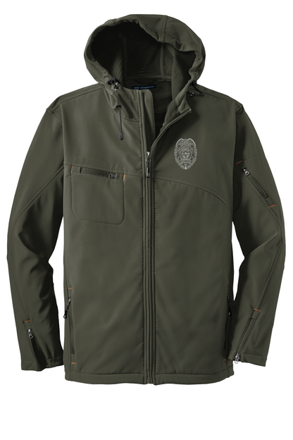 Men's Ripstop Hooded Softshell Jacket