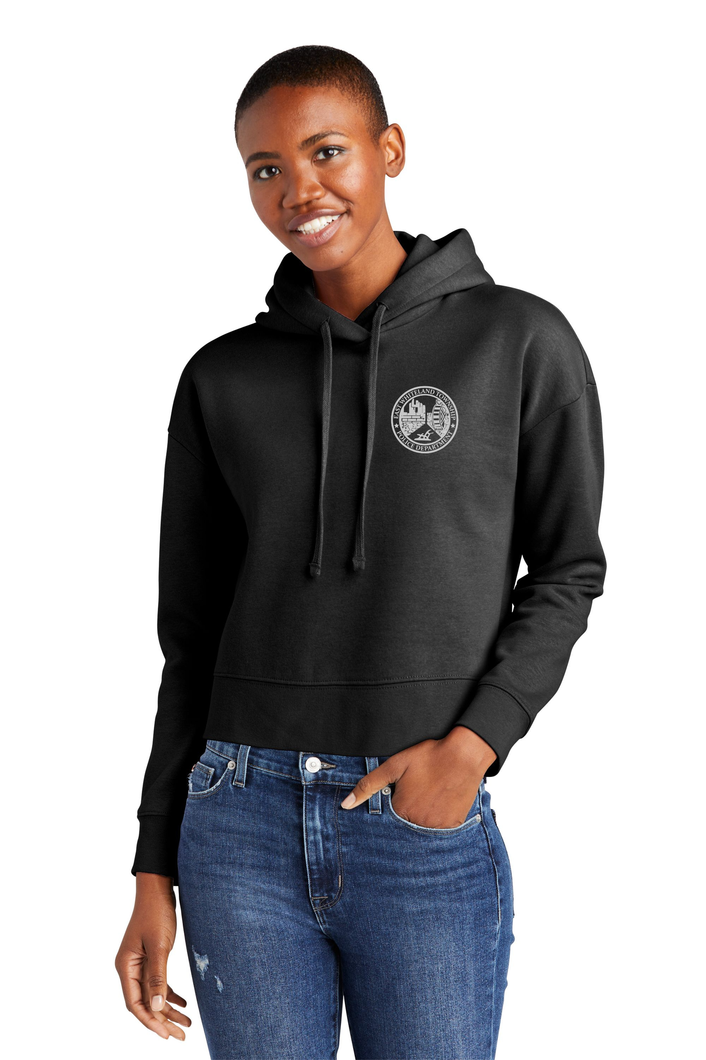 Cropped Hooded Sweatshirt