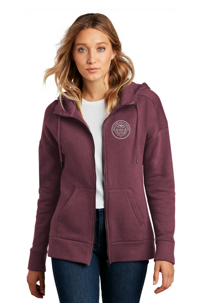 Women's Full Zip Hooded Sweatshirt