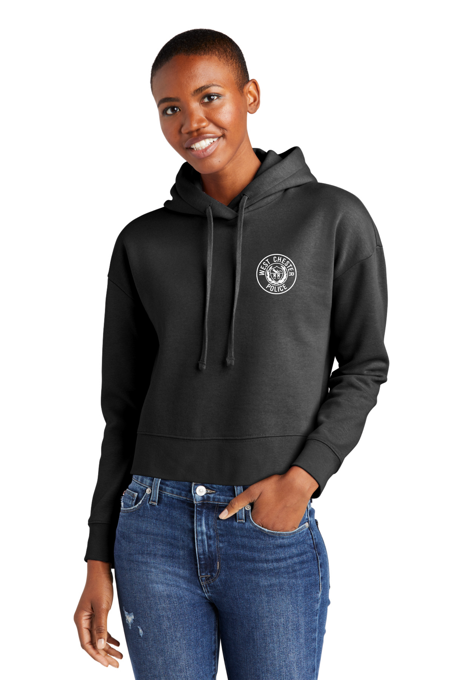 Cropped Hooded Sweatshirt
