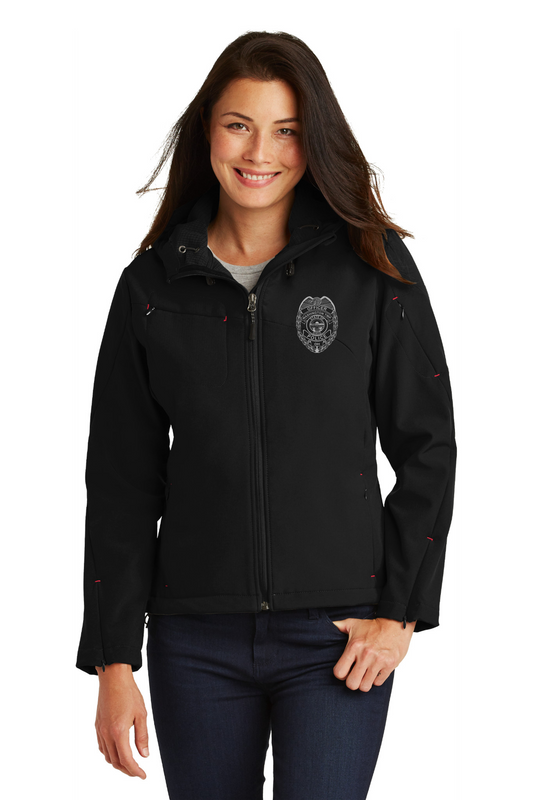 Women's Ripstop Hooded Softshell