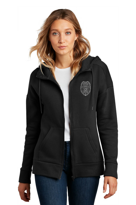 Women's Full Zip Hooded Sweatshirt