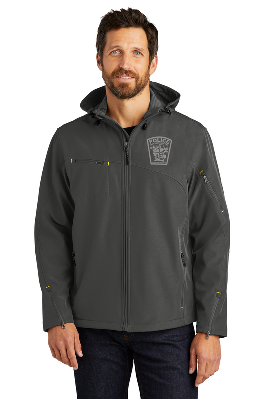 Men's Ripstop Hooded Softshell Jacket