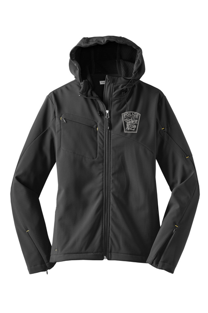 Women's Ripstop Hooded Softshell