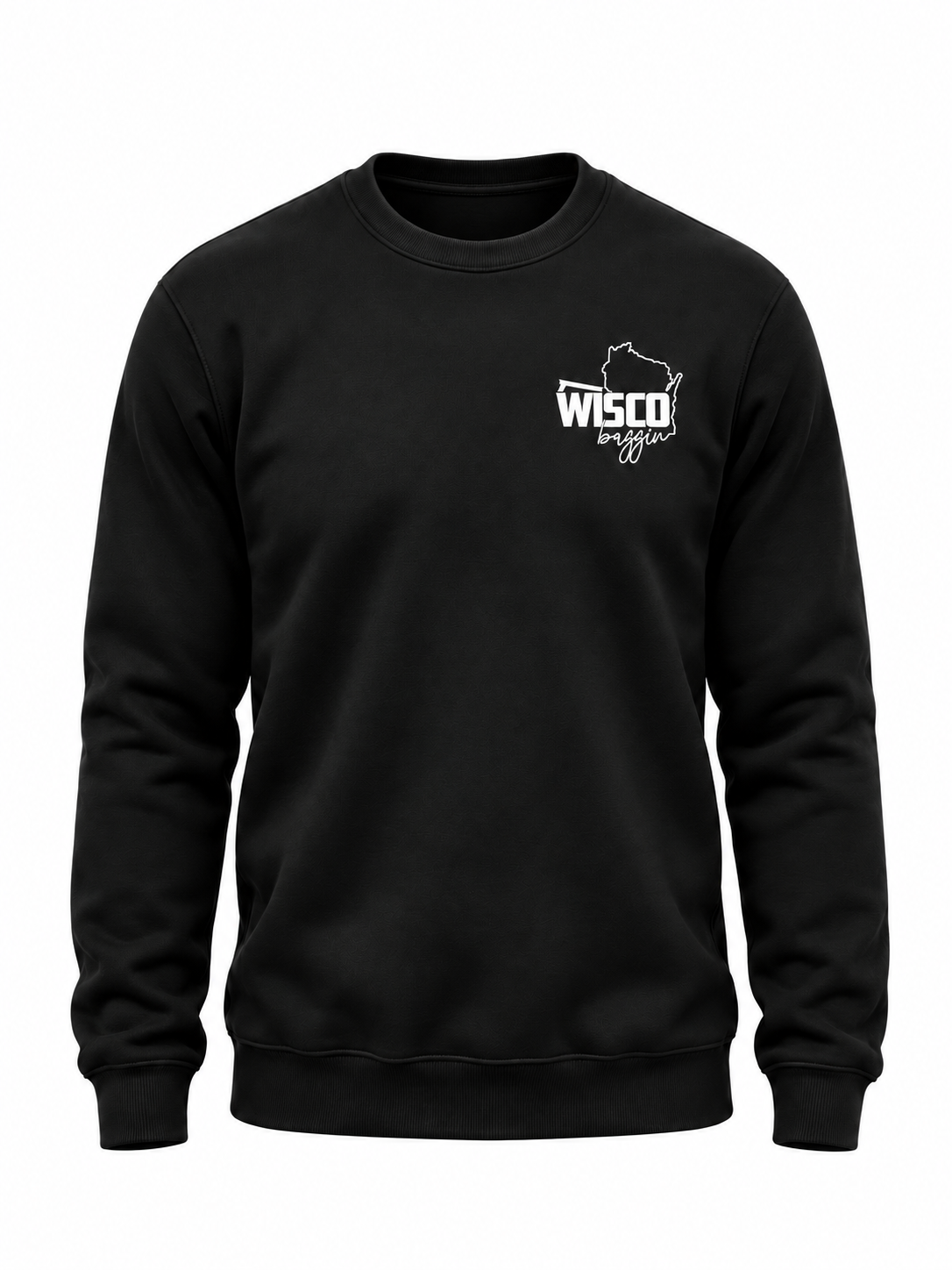 WISCO Premium Crewneck - Small Logo
