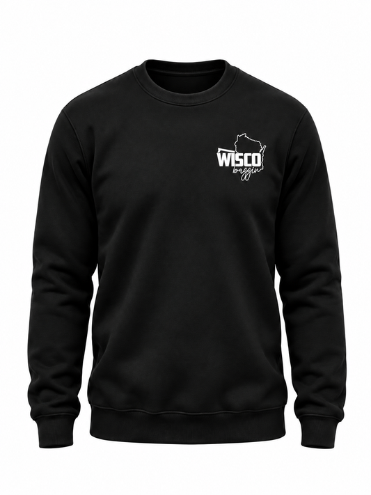 WISCO Premium Crewneck - Small Logo